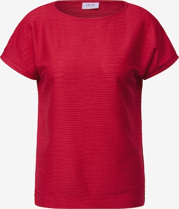 CECIL T-Shirt in Rot: Vorderseite