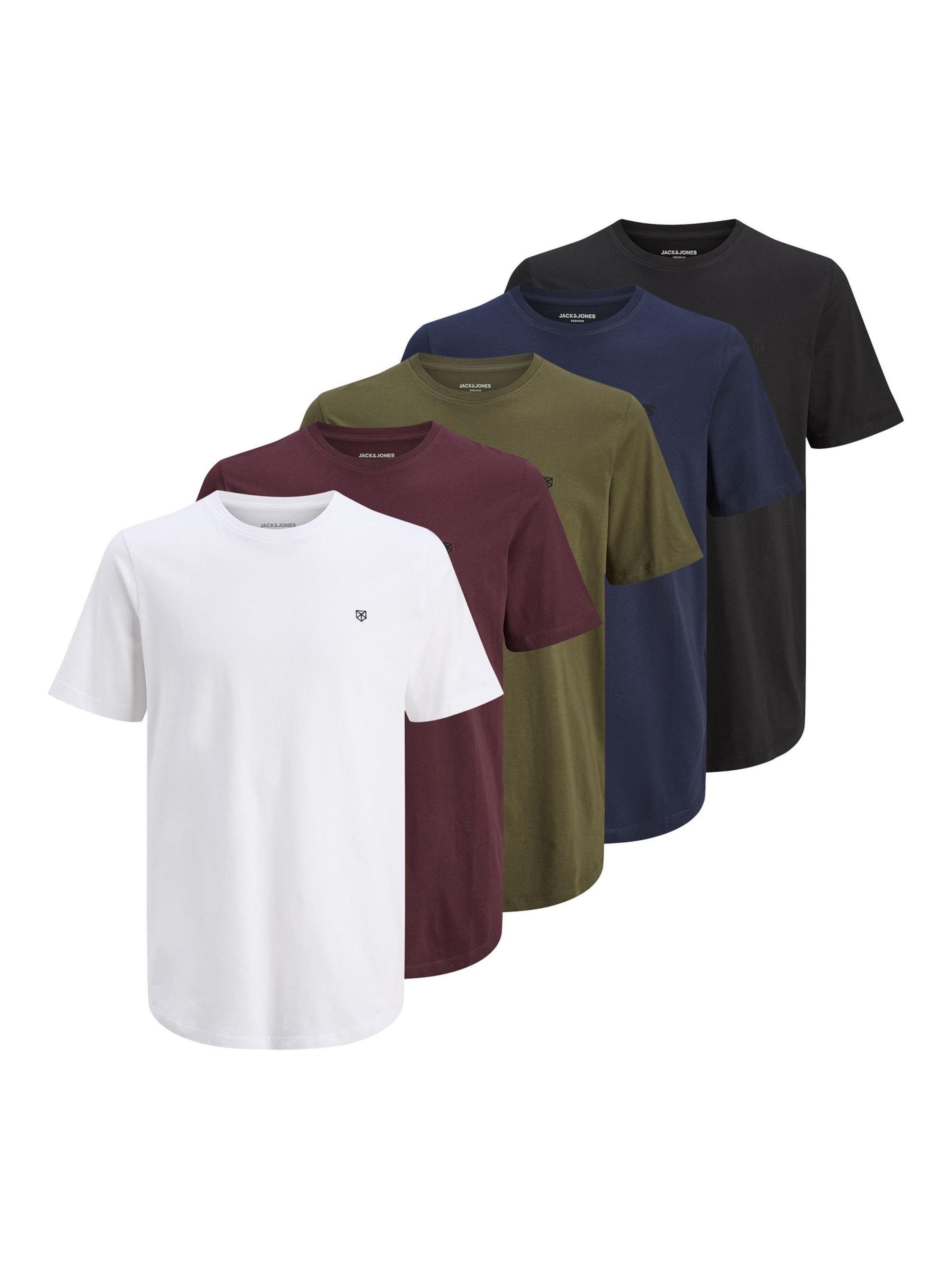 Jack & Jones Premium Μπλουζάκι 'JPRBLABrody' σε μπλε: μπροστά