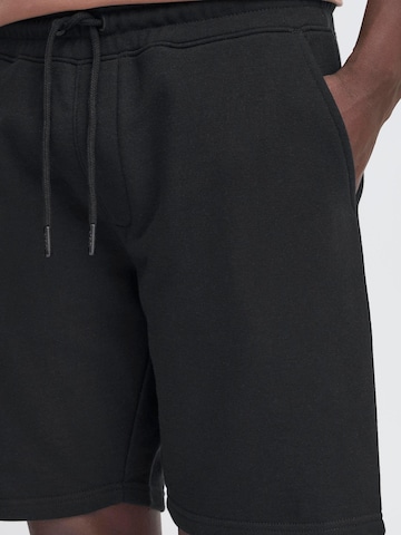 BLEND Regular Trousers ' BHKunal Sweat shorts ' in Black