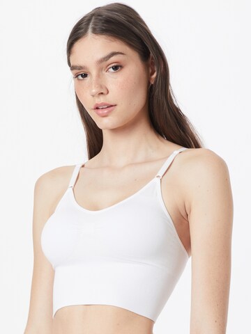 Maillot de corps MAGIC Bodyfashion en blanc : devant