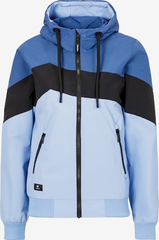 Ragwear Performance Jacket in Blue: front