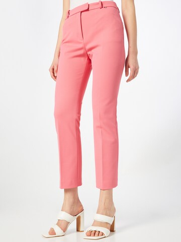 BOSS Regular Pantalon 'Tatiani' in Roze: voorkant