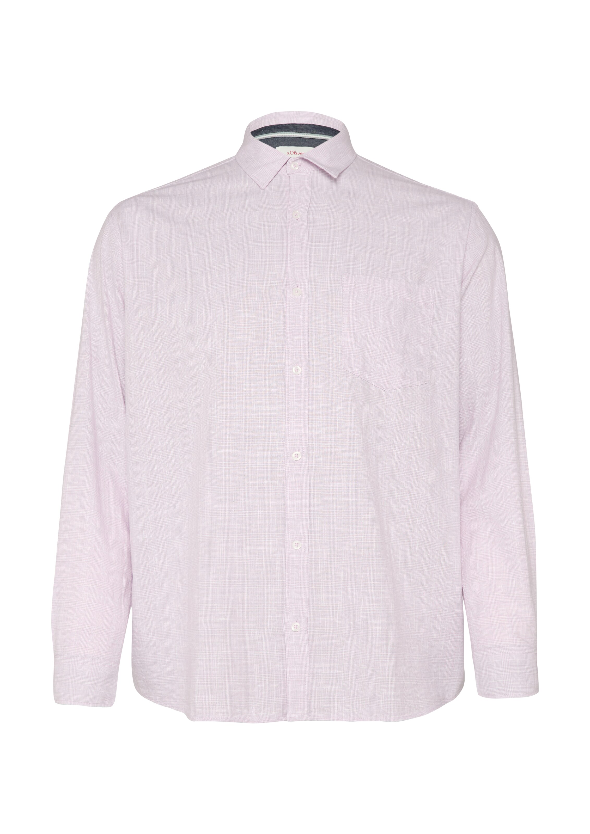 s.Oliver Regular Fit Hemd in Pink: Vorderseite