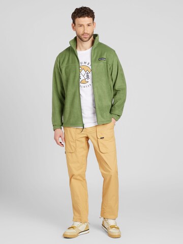 COLUMBIA Regular Workout Pants 'Landroamer' in Beige