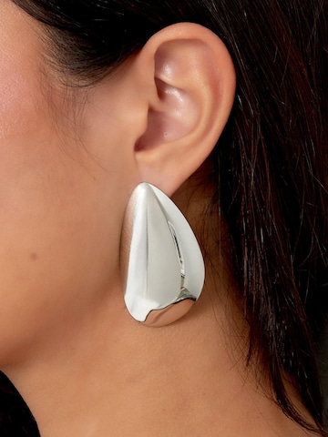 Cala Rose Oorbellen 'LYRA' in Zilver