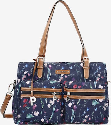 Picard Shopper ' Sonja ' in Blue: front