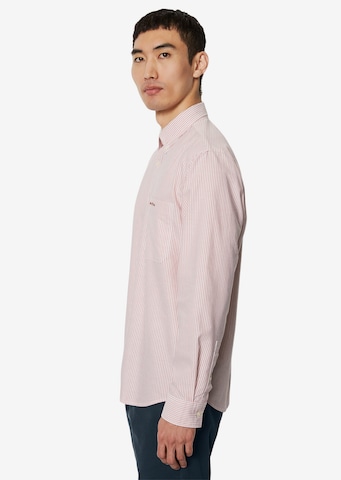 Marc O'Polo Regular fit Button Up Shirt in Red