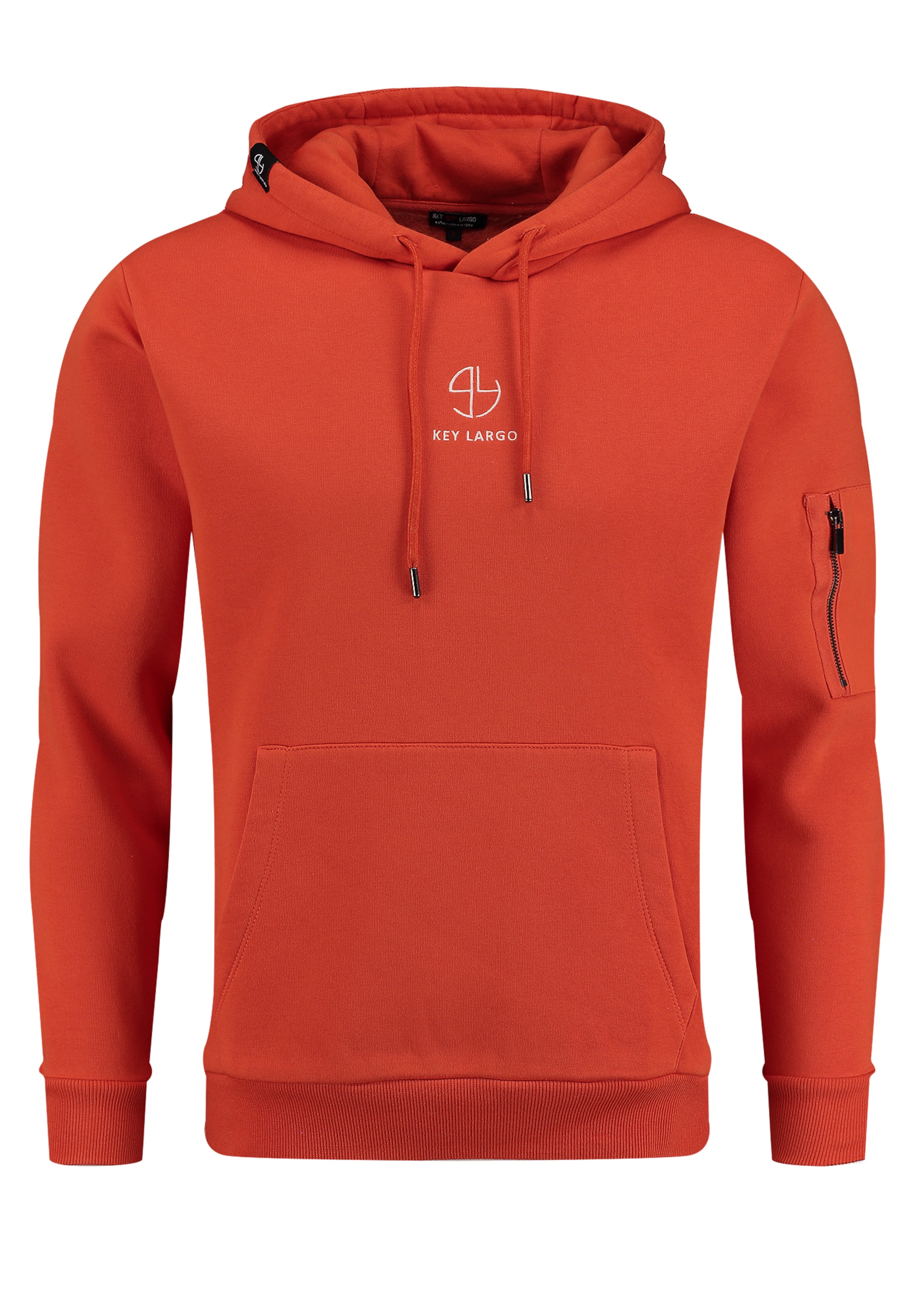 Key Largo Mikina 'MEMBERSHIP' - Oranžová: predná strana