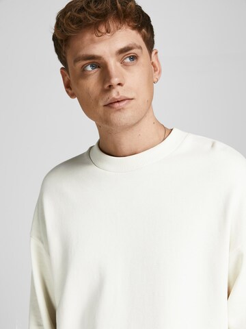JACK & JONESSweater majica 'Kam' - bijela boja