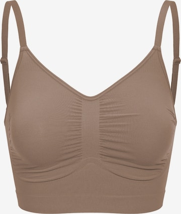 cfab BH 'Comfort Bralette' in Braun: Vorderseite