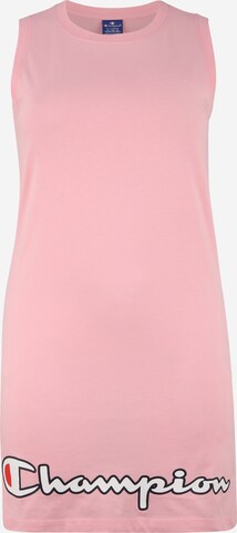 Champion Authentic Athletic Apparel Jurk in Roze: voorkant