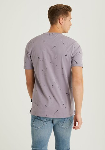 CHASIN' T-Shirt 'Leon' in Lila