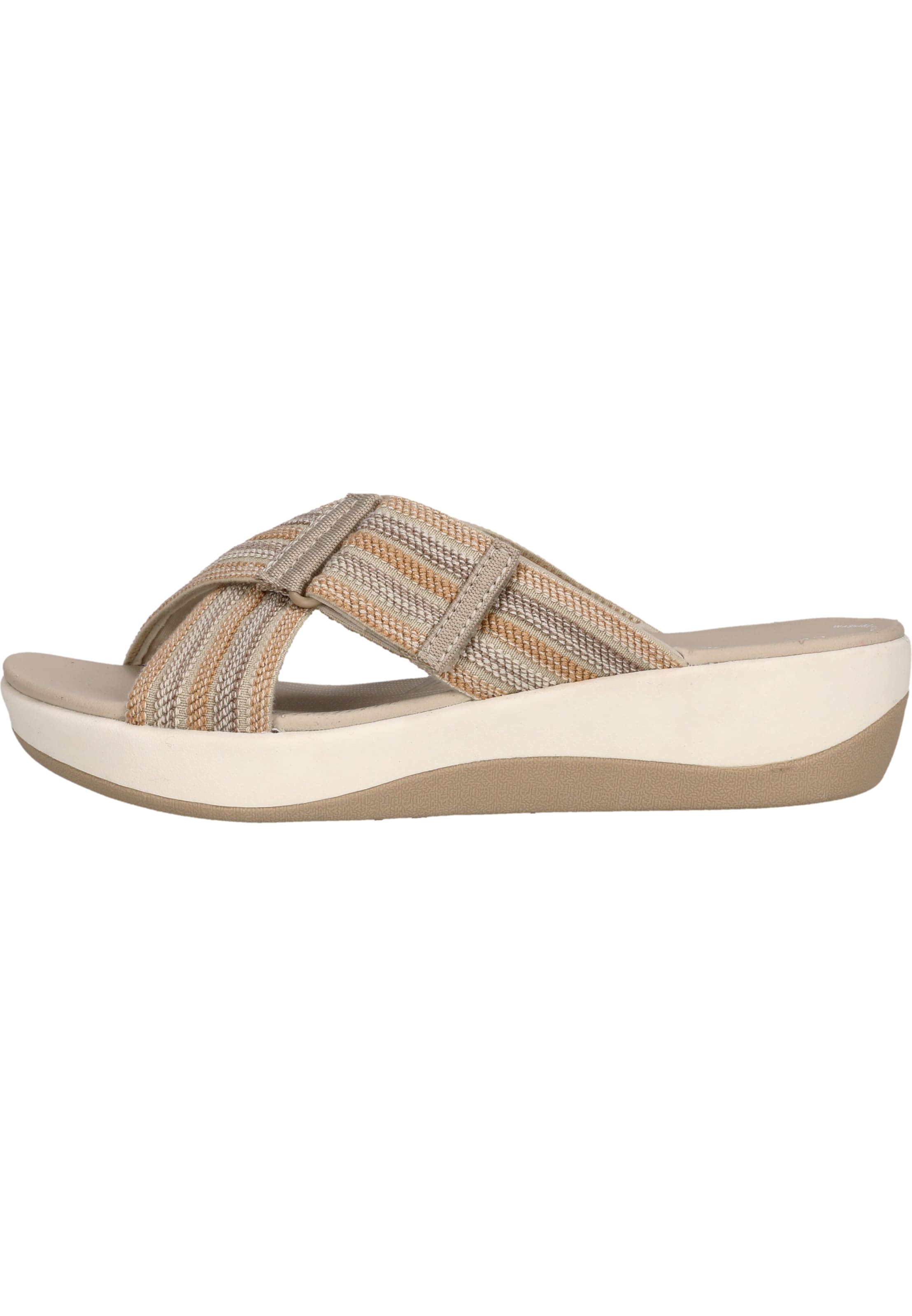 CLARKS Sandale 'Arla Wave' in Beige