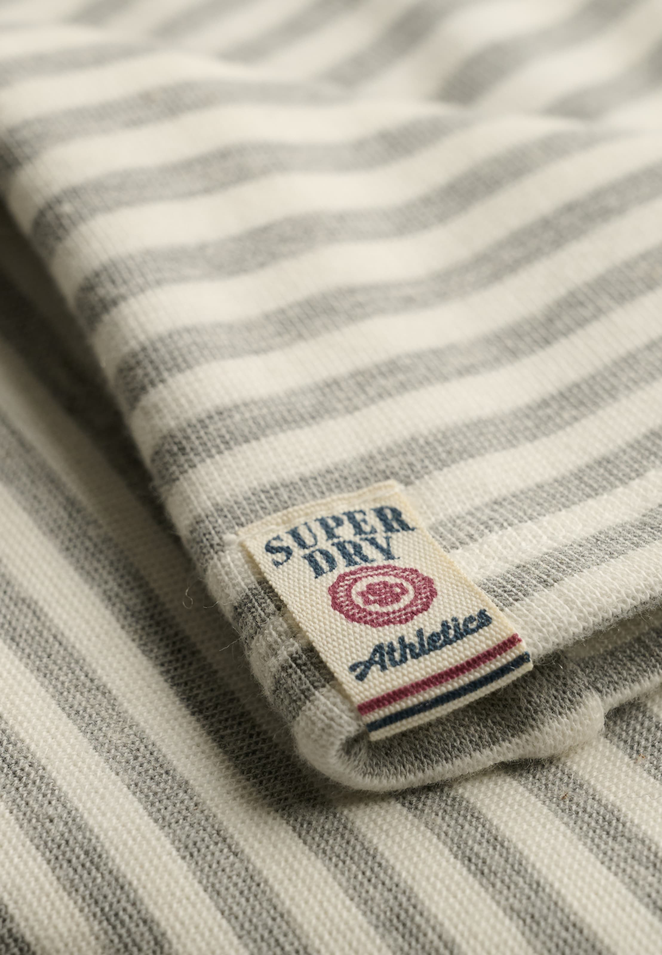 Superdry & Co Top 'Athletic Essentials' in Grey