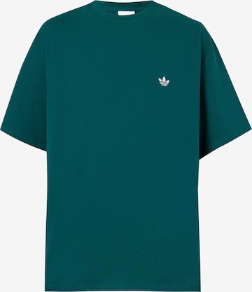 T-Shirt 'Trefoil Essentials' ADIDAS ORIGINALS en vert : devant