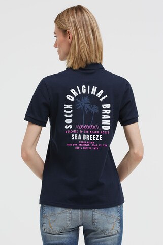 Soccx Shirt in Blau