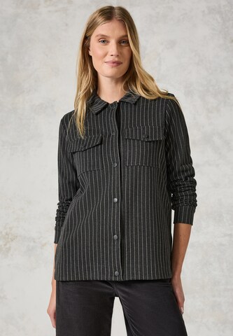 CECIL Sweatjacke in Grau: Vorderseite