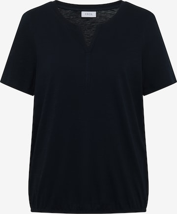 CECIL T-Shirt in Blau: Vorderseite