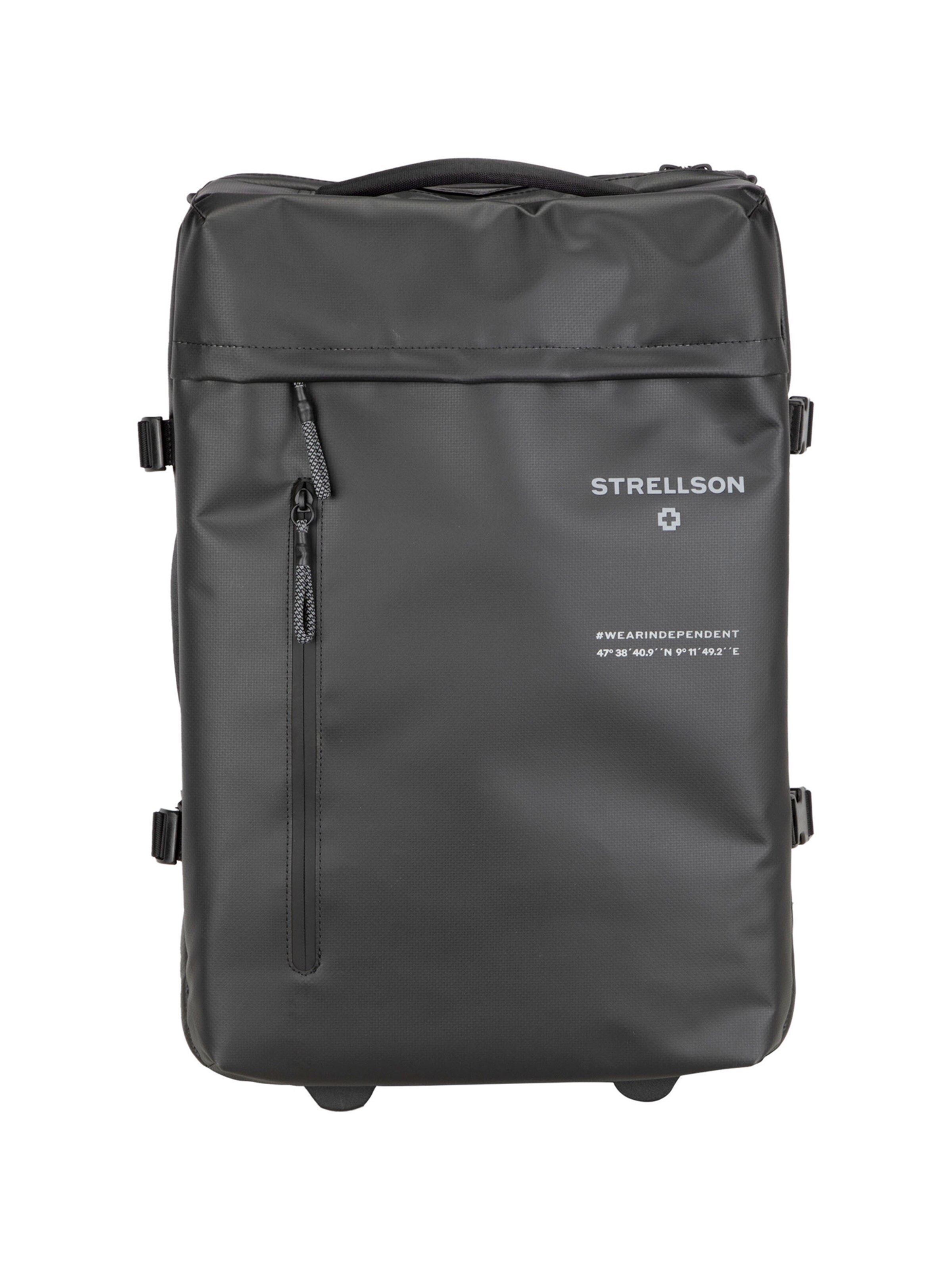 STRELLSON Trolley 'Stockwell 2.0' in Schwarz: Vorderseite