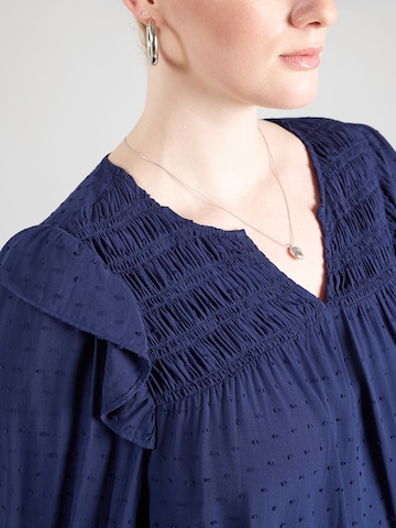 Camicia da donna 'CARLIDA' di ONLY Carmakoma in blu