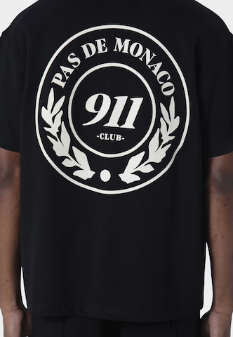 Pas De Monaco Klasický střih Košile 'CARERRA' – černá