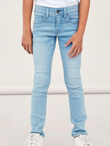 NAME IT Slimfit Jeans 'Silas' in Blau