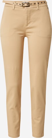FREEMAN T. PORTER - Calças chino em bege: frente