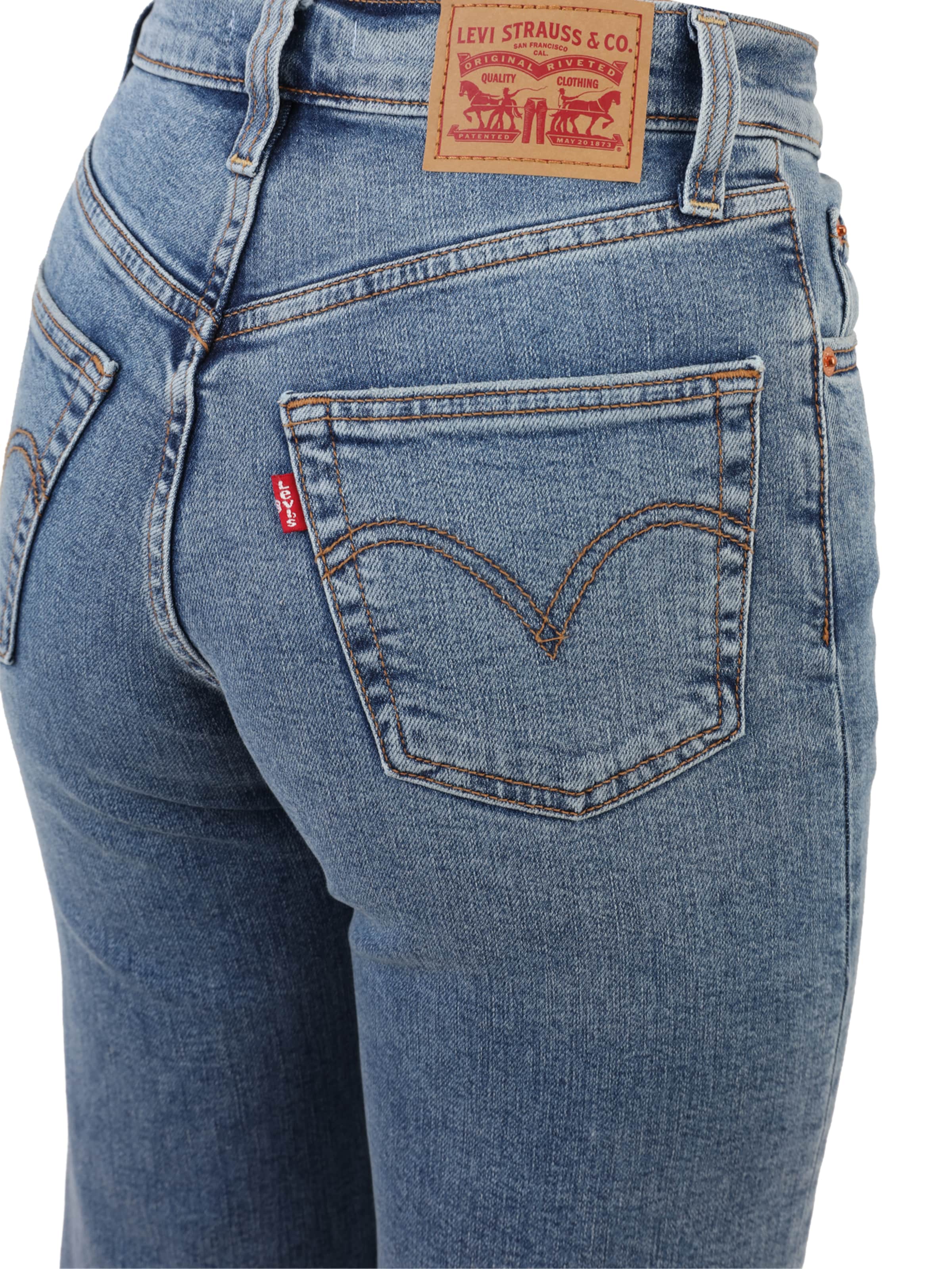 LEVI'S ® - regular Vaquero 'RIBCAGE FULL LENGTH' en azul