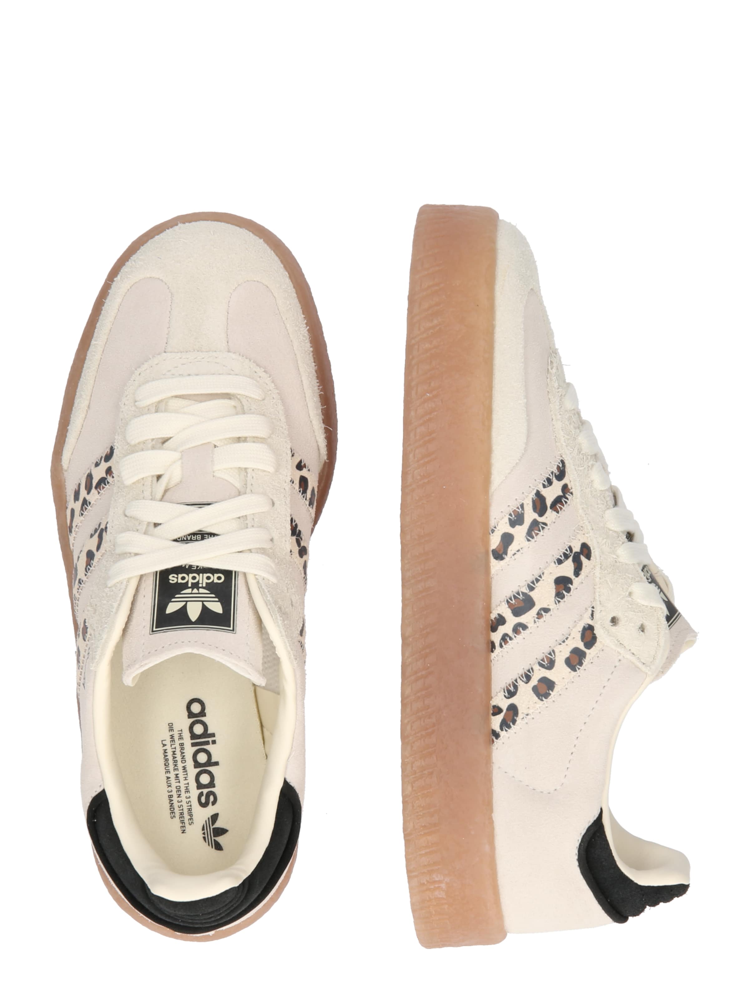 ADIDAS ORIGINALS Ниски маратонки 'SAMBAE' в бяло