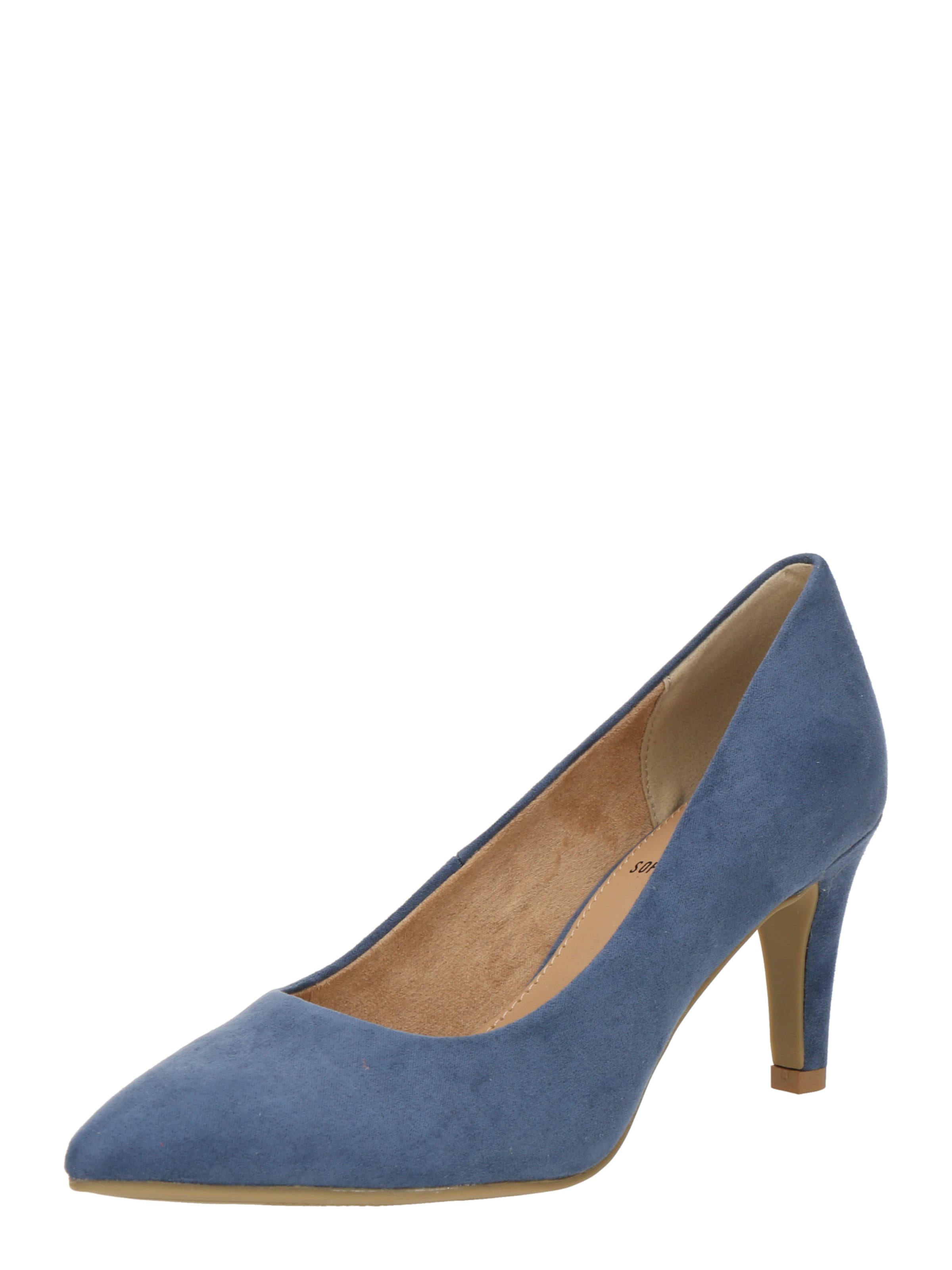 s.Oliver Официални дамски обувки в синьо: отпред