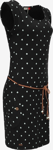 Ragwear Summer Dress 'TAG DOTS' in Black