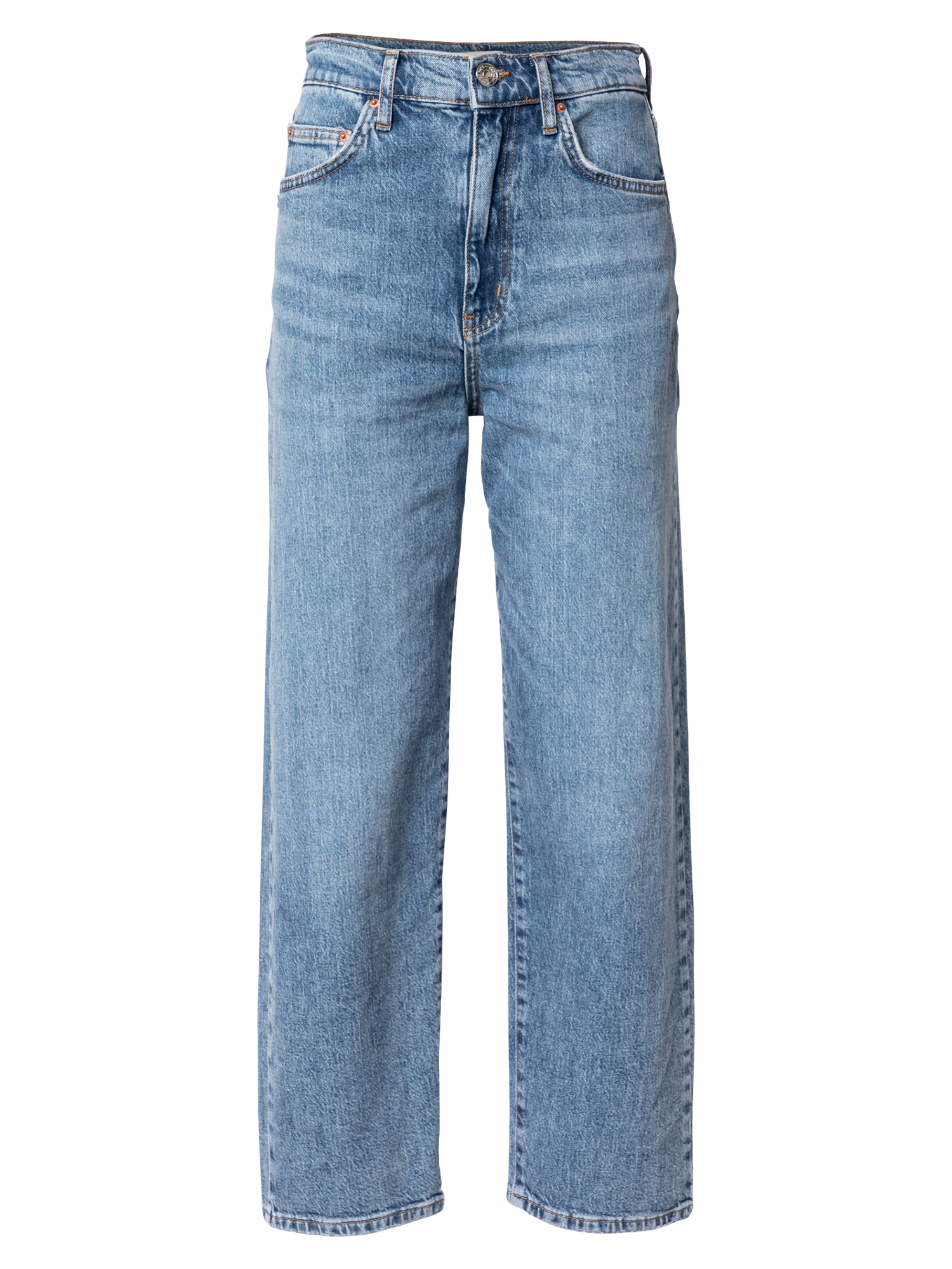 Taglie comode Donna Gina Tricot Jeans Comfy in Blu 