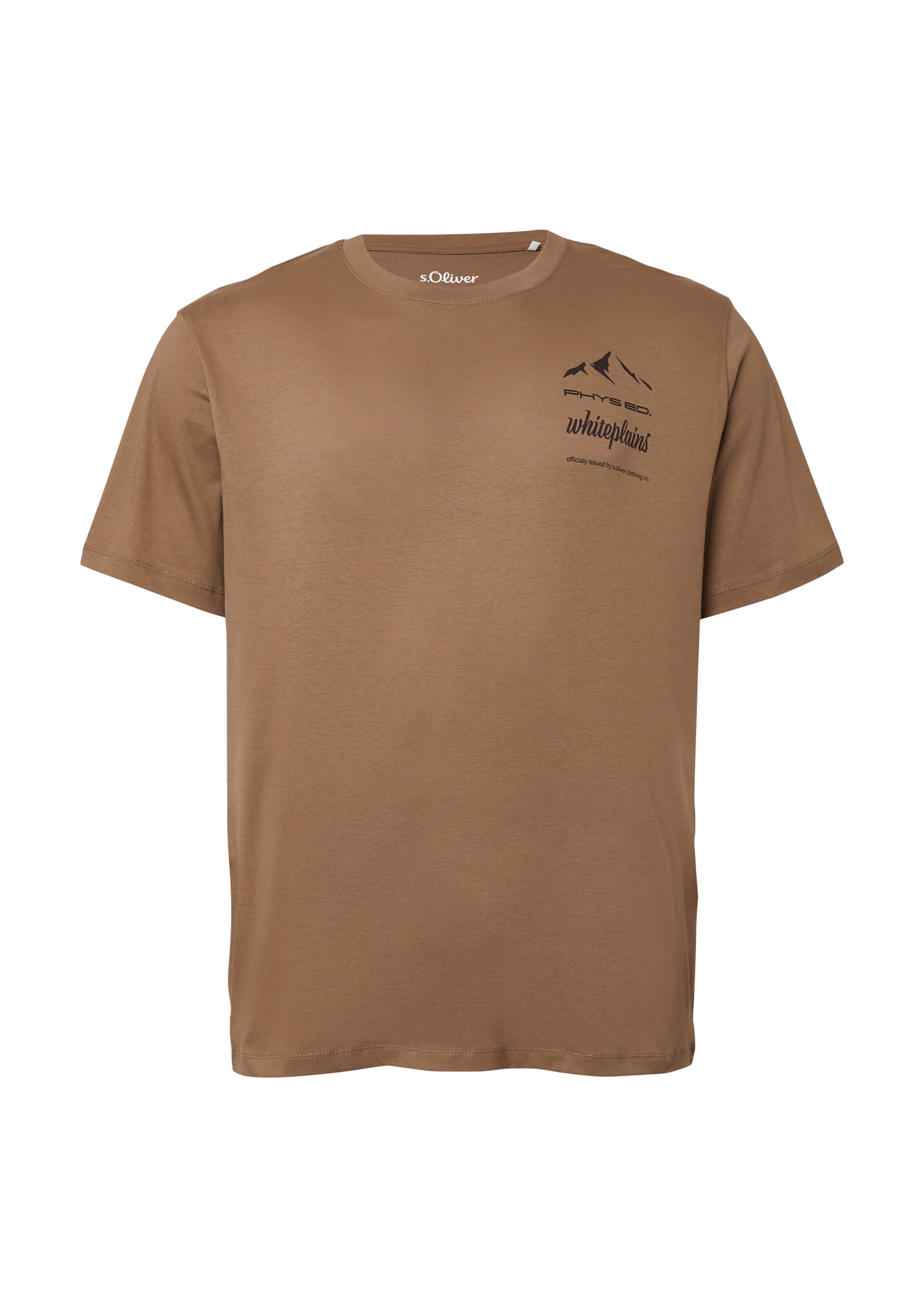 T-Shirt s.Oliver en marron : devant