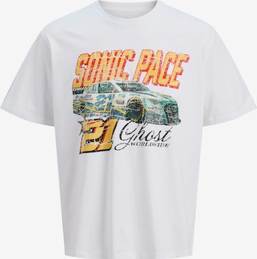 JACK & JONES T-Shirt 'JORFormula Gallery' in Weiß: Vorderseite