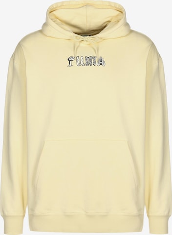 PUMA Sweatshirt 'Downtown' in Geel: voorkant