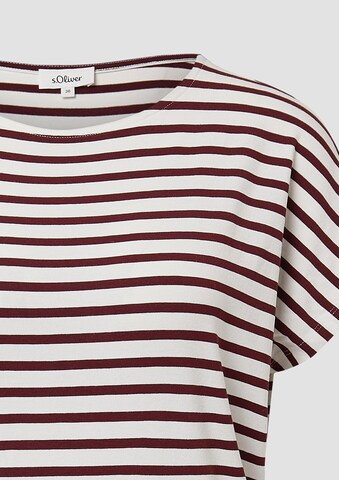T-shirt s.Oliver en rouge