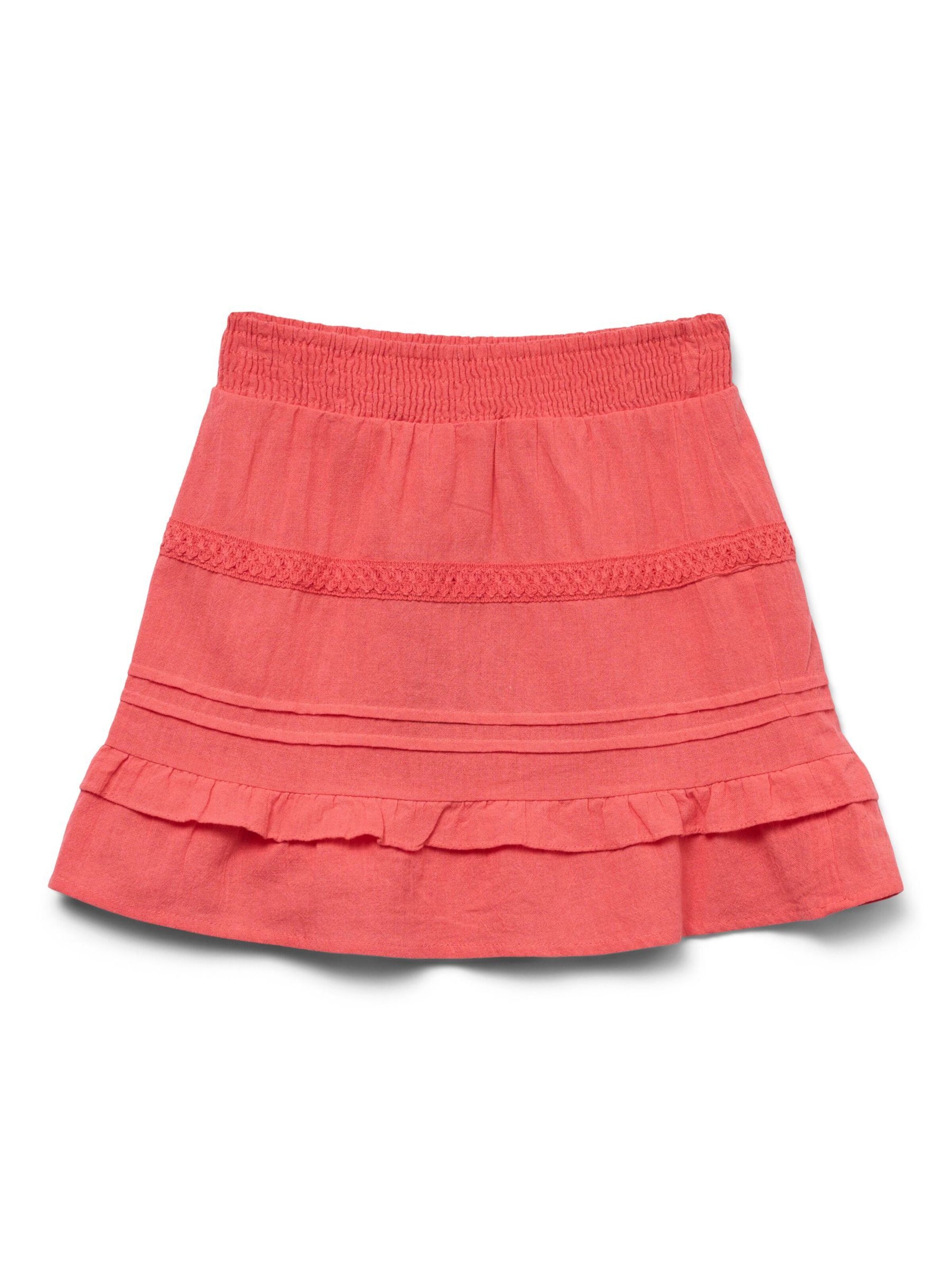 Vero Moda Girl Rok 'VMPretty' in Roze