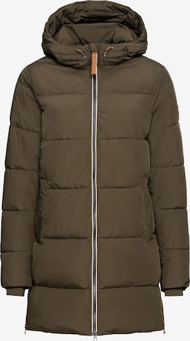 CAMEL ACTIVE Winter Coat in Green: front