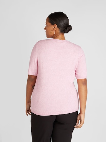 ONLY Carmakoma Shirt 'MARGARETA' in Pink