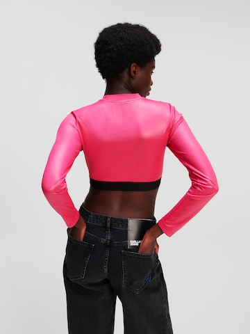 KARL LAGERFELD JEANS Shirt in Roze