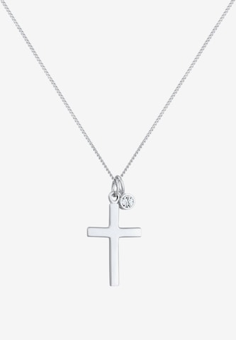 ELLI Halsband 'Kreuz' i silver