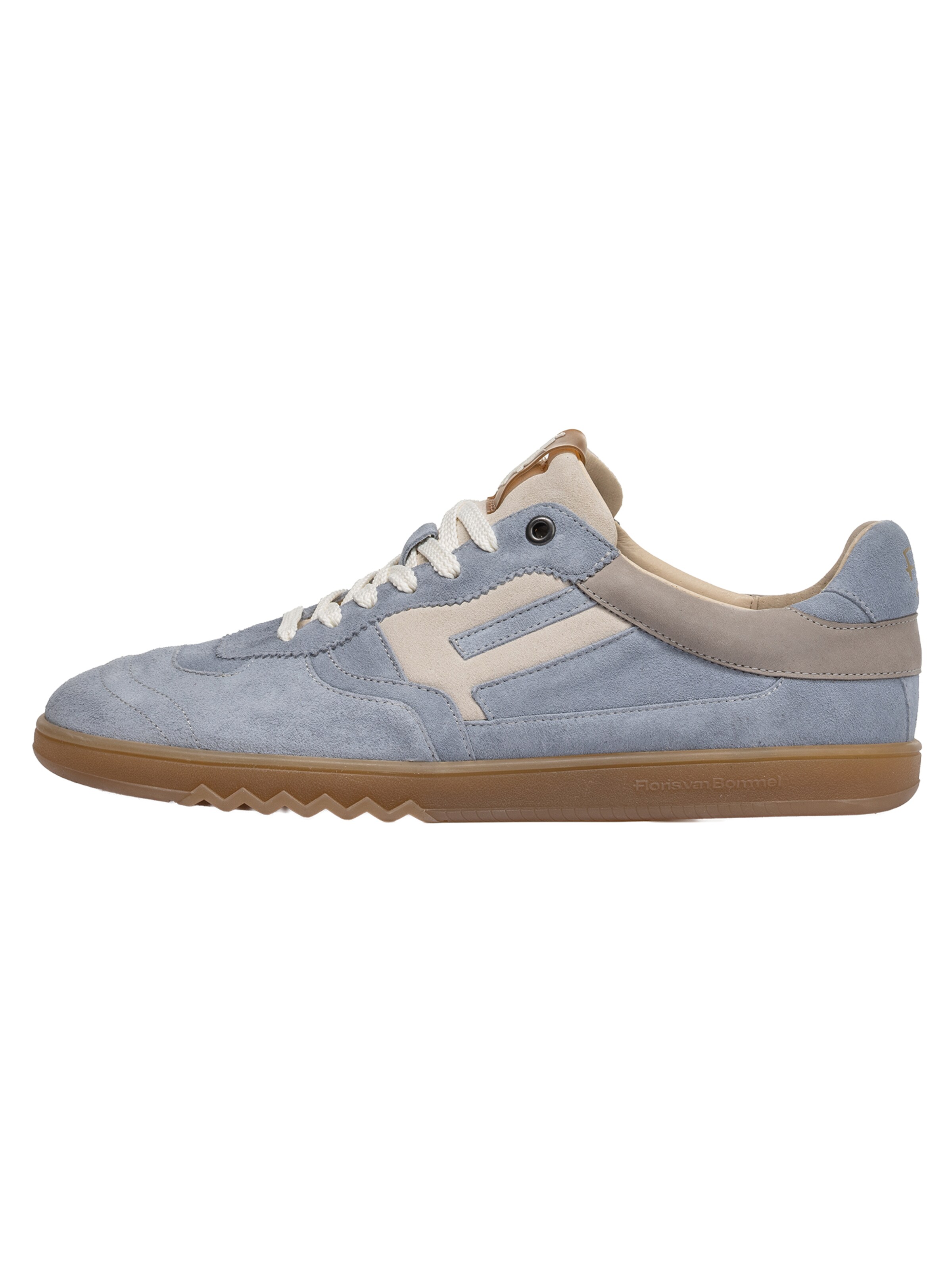 Sneaker bassa 'Zaler 04' di Floris van Bommel in blu: frontale