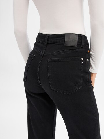 BOSS Regular Jeans 'The Ada' in Schwarz