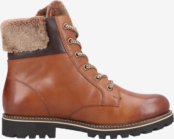 Bottines à lacets 'D8463' REMONTE en marron