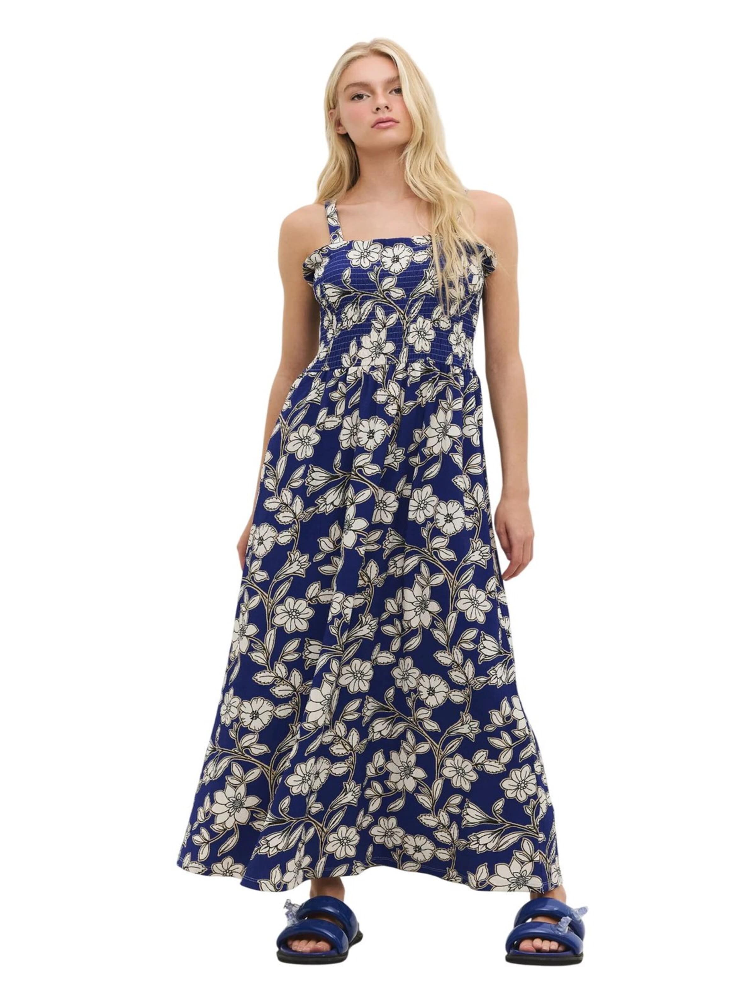 No Matter What Jurk in Blauw: voorkant