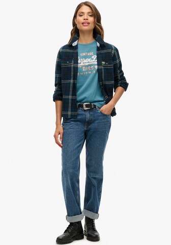 T-shirt Superdry en bleu