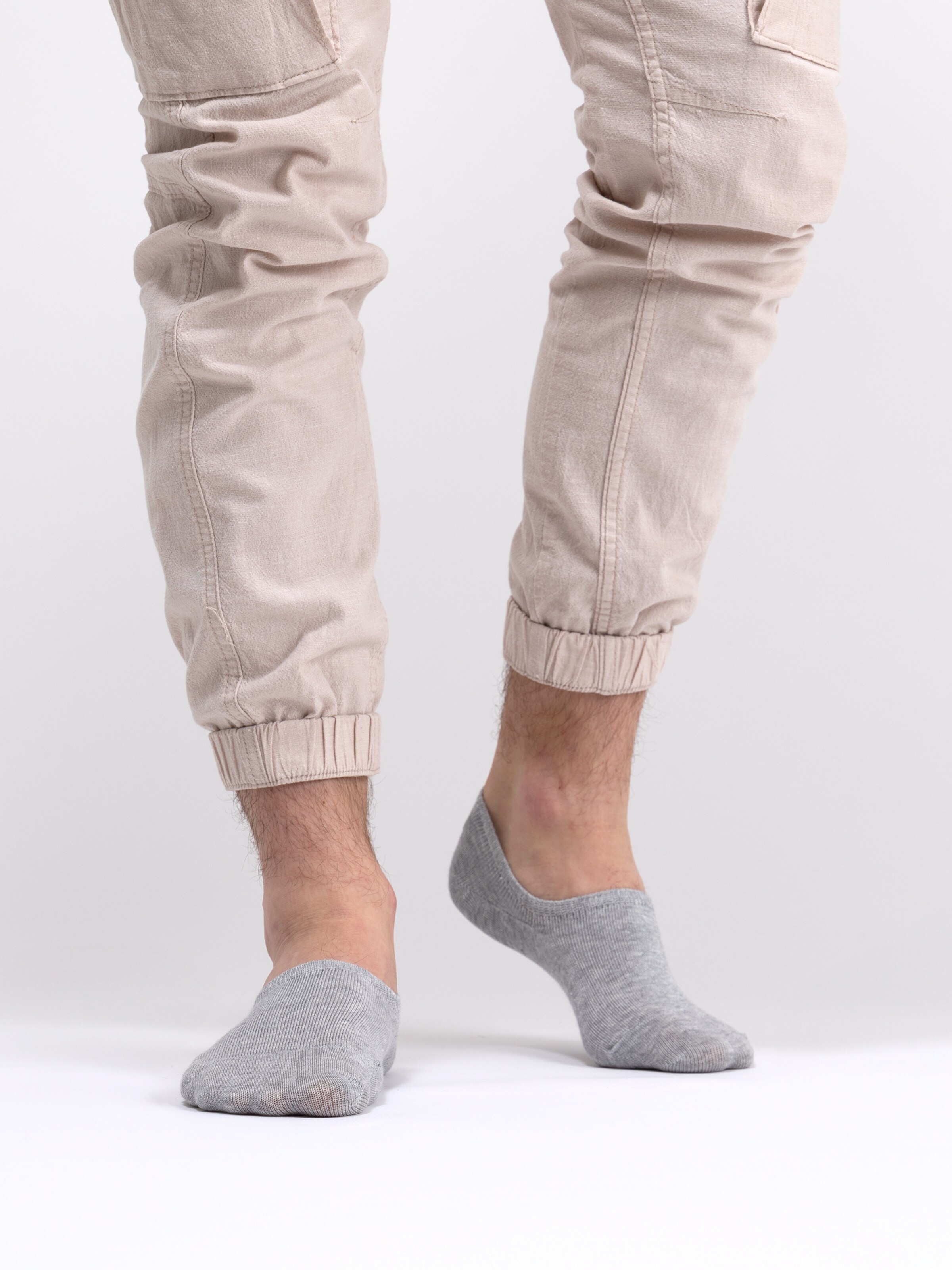 Occulto Ankle socks 'Strolch' in Grey