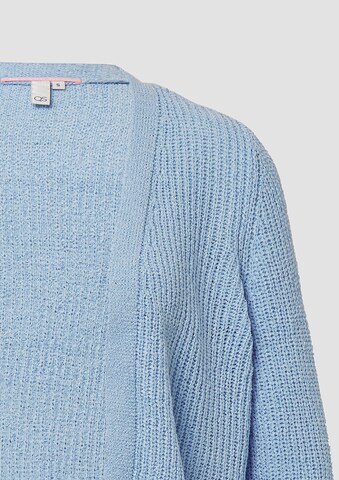 QS Gebreid vest in Blauw