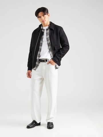Only & Sons Regular Fit Hemd 'ONSKIM' in Schwarz