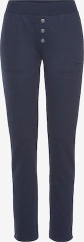 KangaROOS Skinny Broek in Blauw: voorkant